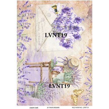 Lineart LA-LVNT19 Pirinç Dekupaj Kağıdı