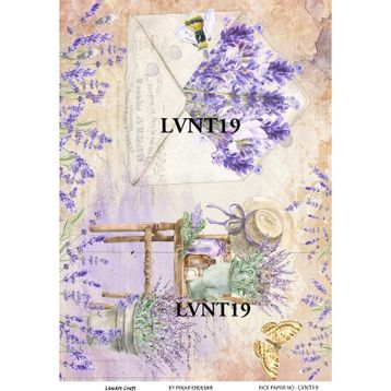 Lineart LA-LVNT19 Pirinç Dekupaj Kağıdı
