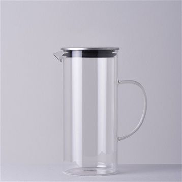 Linens Basic Cam Metal Kapaklı 1300 ml Sürahi