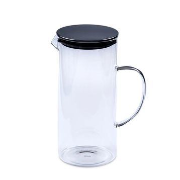 Linens Basic Cam Metal Kapaklı 1300 ml Sürahi