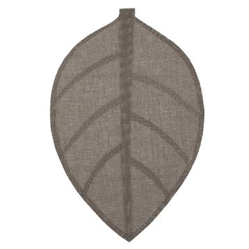 Linens Leaf Gri Amerikan Servis