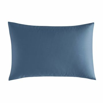 Linens Mix Match Pamuk Saten 2'li Standart İndigo Yastık Kılıfı Seti