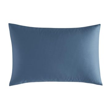 Linens Mix Match Pamuk Saten 2'li Standart İndigo Yastık Kılıfı Seti