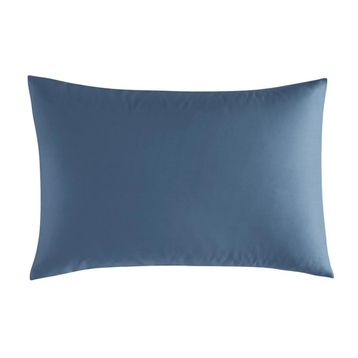 Linens Mix Match Pamuk Saten 2'li Standart İndigo Yastık Kılıfı Seti