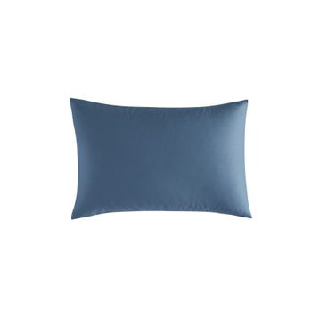 Linens Mix Match Pamuk Saten 2'li Standart İndigo Yastık Kılıfı Seti