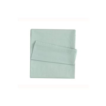 Linens Mix Match Pamuk Saten Yeşil King Size Çarşaf