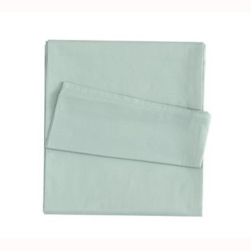 Linens Mix Match Pamuk Saten Yeşil King Size Çarşaf