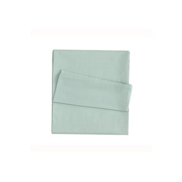 Linens Mix Match Pamuk Saten Yeşil King Size Çarşaf