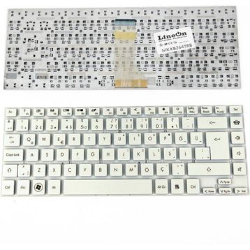 LineOn Acer Z5WGM Beyaz Notebook Klavye