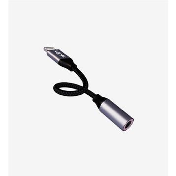 Linktech A194 Lightning 3.5 mm Jack Beyaz Kulaklık Dönüştürücü