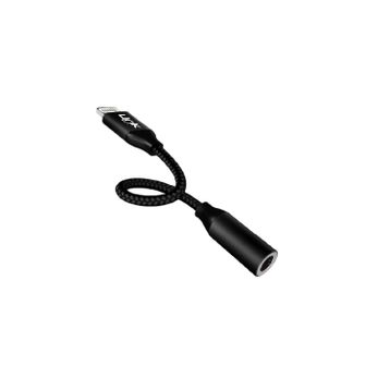 Linktech A194 Lightning 3.5 mm Jack Beyaz Kulaklık Dönüştürücü