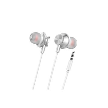 Linktech H340 Beyaz Kulak İçi Mikrofonlu Kablolu Kulaklık