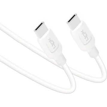 Linktech K451 Strong 60W 1 mt Beyaz Type-C - Type-C Data/Şarj Kablosu