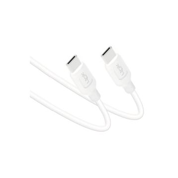 Linktech K451 Strong 60W 1 mt Beyaz Type-C - Type-C Data/Şarj Kablosu