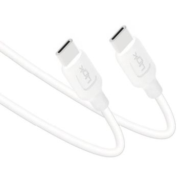Linktech K451 Strong 60W 1 mt Beyaz Type-C - Type-C Data/Şarj Kablosu
