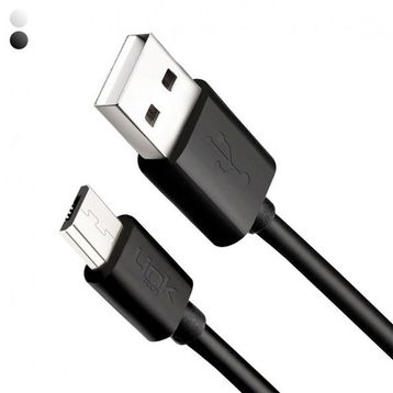 Linktech K565 Strong 2.4A 30 cm Micro Usb Data/Şarj Kablosu