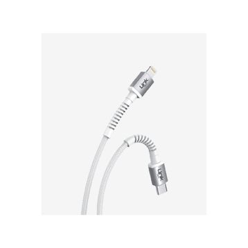 Linktech K599 Type-C To Lightning 3A 1 m Örgü Metal Başlı Şarj ve Data Kablosu