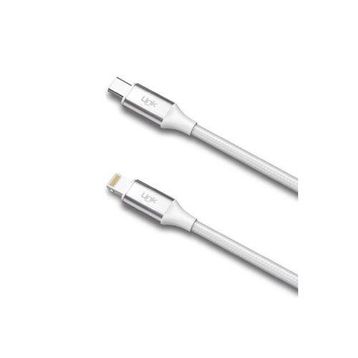 Linktech K599 Type-C To Lightning 3A 1 m Örgü Metal Başlı Şarj ve Data Kablosu