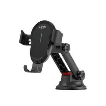 Linktech LPW-W755 15W Kablosuz Şarj Araç İçi Telefon Tutucu