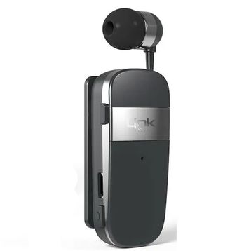Linktech V77 Bluetooth Gri Makaralı Titreşimli Kulaklık