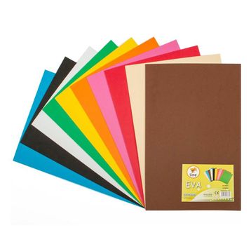 Lino 20x30 CM 2 MM 10 Renk Eva Karton Kağıdı