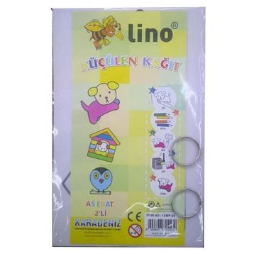 Lino Küçülen Kağıt 2'li Anahtarlıklı