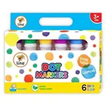 Lino LN-606 Dot Markers 6'lı Oyuncak