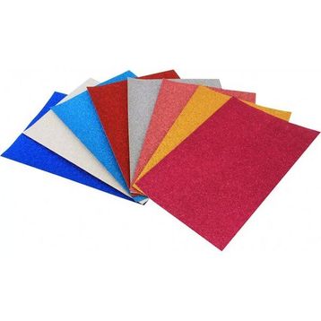 Lino RBE-500 20X30 cm 10 Renk Simli 10'lu Eva