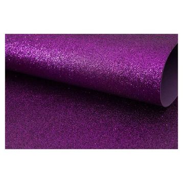 Lino RBE-619 50x70 cm 10 Renk 2 mm Simli Mor Eva
