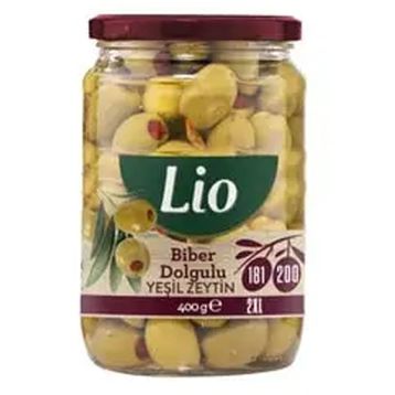 LİO Dolgulu 400 gr Yeşil Zeytin