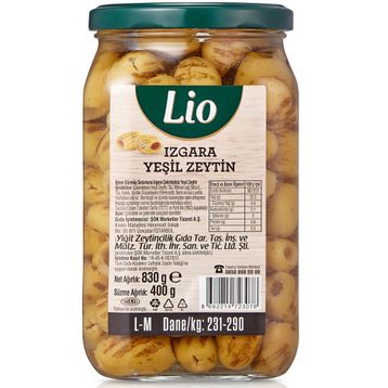 Lio L-M 231-290 400 gr Izgara Yeşil Zeytin