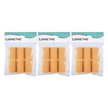 Lionesse 1112 Süngerli Turuncu 6'lı Bigudi