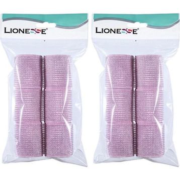 Lionesse 1113 6'lı Paket Süngerli Pembe Bigudi