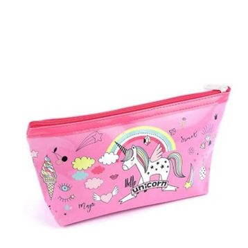 Lionesse Pembe Hello Unicorn Makyaj Çantası