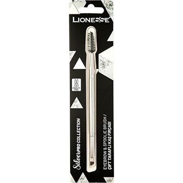 Lionesse Silver Collection Çift Taraflı Kaş Fırçası