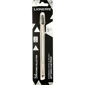 Lionesse Silver Collection Çift Taraflı Kaş Fırçası