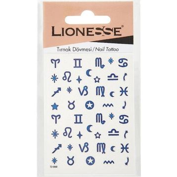 Lionesse TD-0068 Tırnak Dövmesi