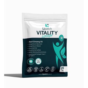 Lipatch Vitality Life Style 25 Adet Zindelik ve Denge Bandı