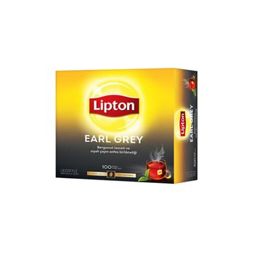 Lipton 200 gr Earl Grey 100'lü Bardak Poşet Çay