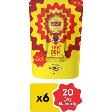 Lipton 20'li Tekdem Classic Çay (2 adet)