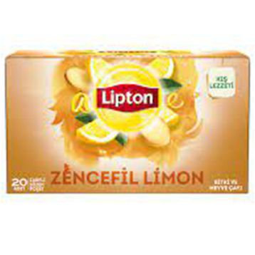Lipton 20'li Zencefil Limon Bardak Poşet Çay
