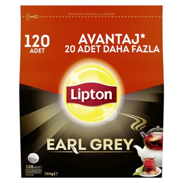 Lipton Earl Grey 120 Adet Demlik Poşet Çay