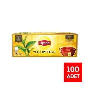 Lipton Yellow Label 100'lü Demlik Poşet Çay