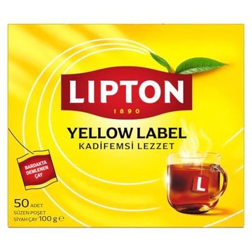 Lipton Yellow Label 50'li 100 G Bardak Poşet Çay