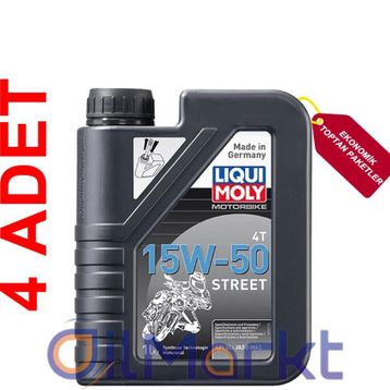 Liqui Moly 15W-50 Street 1 lt Made in Germany 2555 Motor Yağı