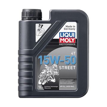 Liqui Moly 15W-50 Street 1 lt Made in Germany 2555 Motor Yağı