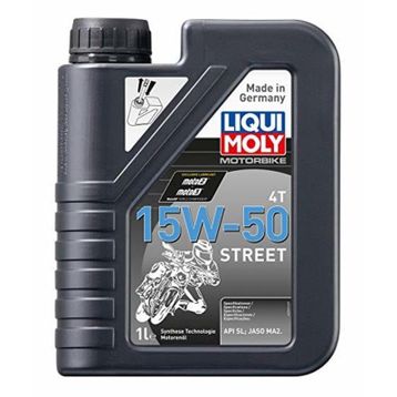 Liqui Moly 15W-50 Street 1 lt Made in Germany 2555 Motor Yağı