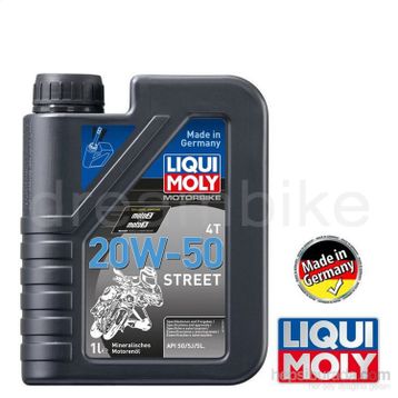 Liqui Moly 20W-50 Street 1 lt Made in Germany 1500 Motor Yağı
