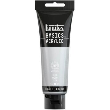 Liquitex Basics 118 ml Silver 52 Akrilik Boya