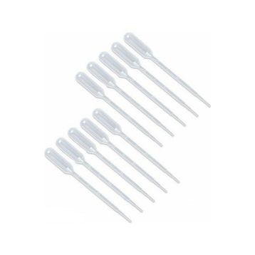 Lisre 10x3 ml Şeffaf Damlalık Pastör Pipeti